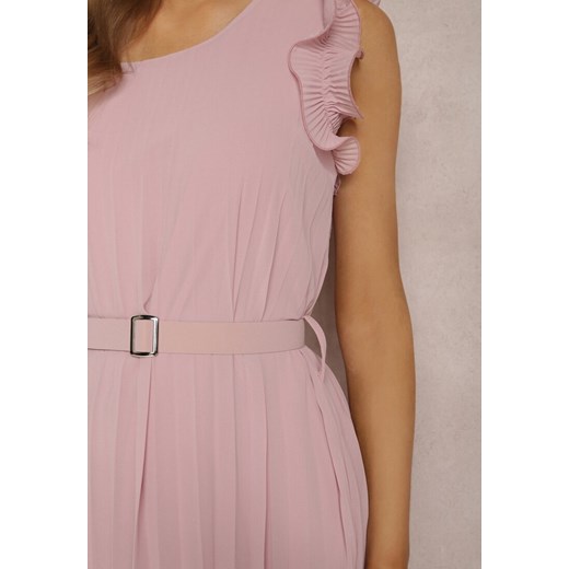 Różowa Sukienka Laodothea Renee S Renee odzież promocyjna cena