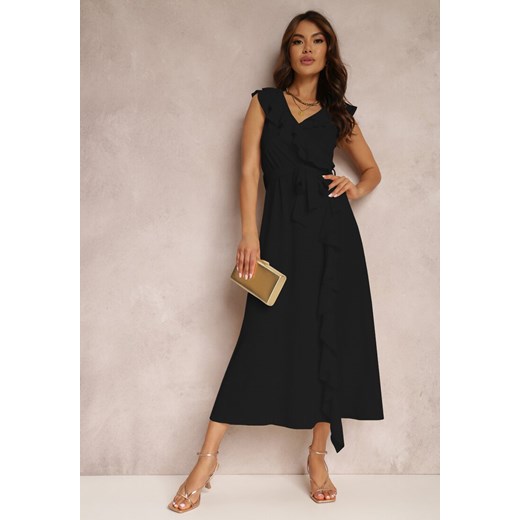 Czarna Sukienka Aeritrite ze sklepu Renee odzież w kategorii Sukienki - zdjęcie 157068808
