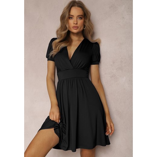 Czarna Sukienka Agamia ze sklepu Renee odzież w kategorii Sukienki - zdjęcie 157069025