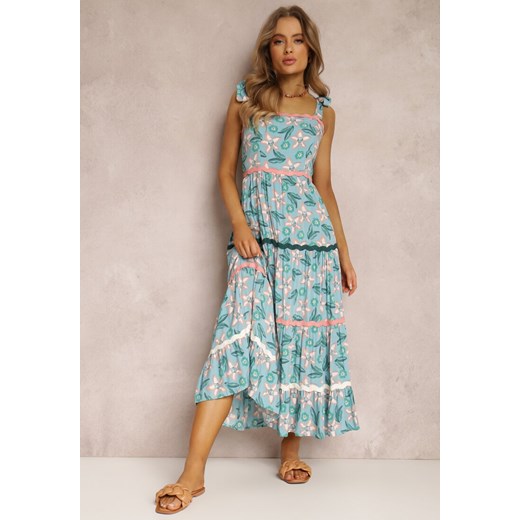 Niebieska Sukienka Astena ze sklepu Renee odzież w kategorii Sukienki - zdjęcie 157069206