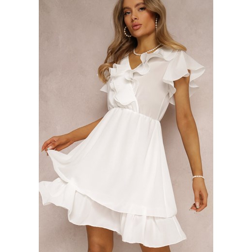 Biała Sukienka Canolea ze sklepu Renee odzież w kategorii Sukienki - zdjęcie 157069256