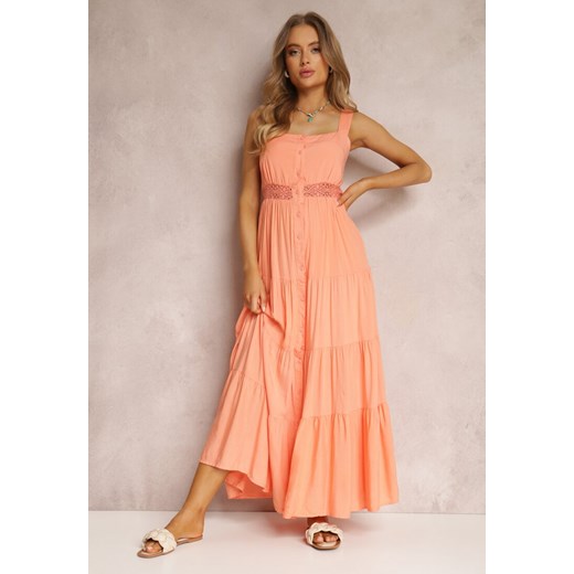 Pomarańczowa Sukienka Sinaya ze sklepu Renee odzież w kategorii Sukienki - zdjęcie 157069756