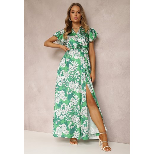 Zielona Sukienka Lecerf ze sklepu Renee odzież w kategorii Sukienki - zdjęcie 157069986
