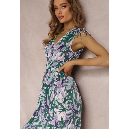 Zielona Sukienka Leepey Renee S promocyjna cena Renee odzież