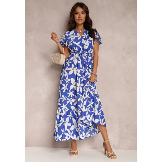 Niebieska Sukienka Mannie ze sklepu Renee odzież w kategorii Sukienki - zdjęcie 157072158