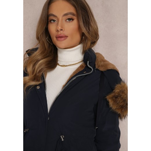 Parka damska Renee granatowa casual