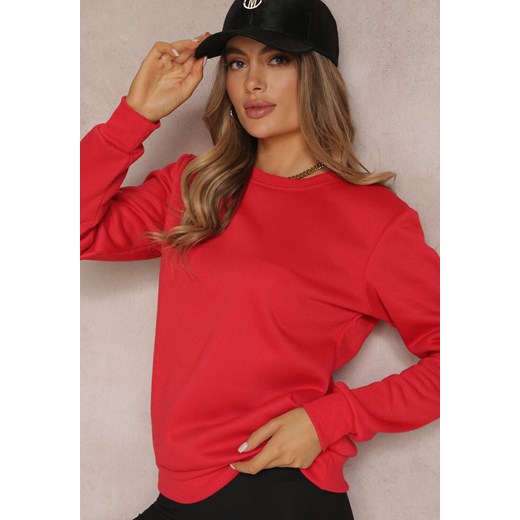 Czerwona Bluza Diyo ze sklepu Renee odzież w kategorii Bluzy damskie - zdjęcie 157074087