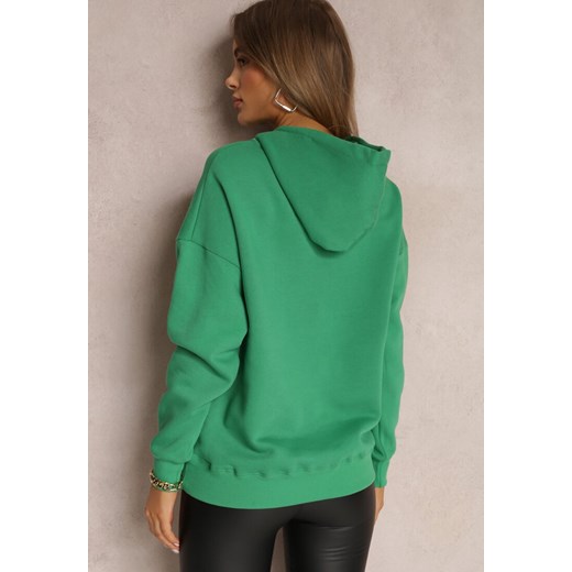 Zielona Bluza Kangurka z Polarem Monei Renee XL Renee odzież promocyjna cena