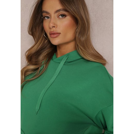 Zielona Bluza Kangurka z Polarem Monei Renee L promocyjna cena Renee odzież