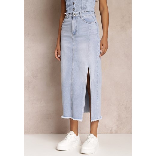 Spódnica Renee z jeansu midi 
