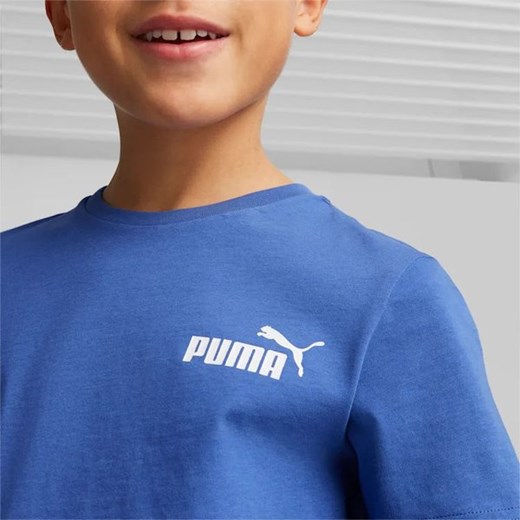 Koszulka juniorska ESS Small Logo Tee B Puma Puma 164cm wyprzedaż SPORT-SHOP.pl