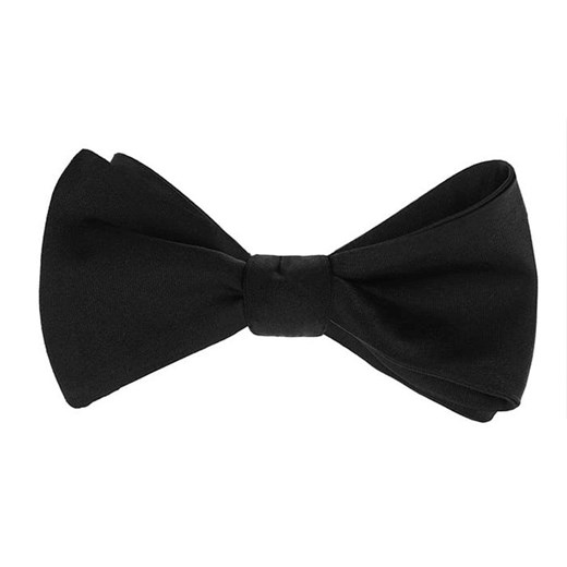 Jedwabna Mucha Wiązana - His Story - Czarna MUEMACSHSTR0071 ze sklepu JegoSzafa.pl w kategorii Muchy - zdjęcie 157133827