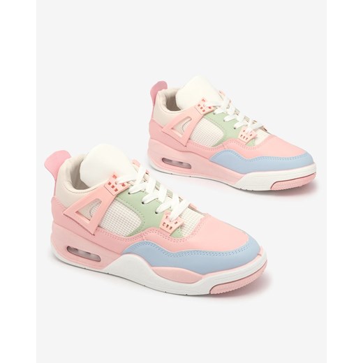 Różowo- niebieskie damskie buty sportowe Evoile- Obuwie Royalfashion.pl 39 royalfashion.pl wyprzedaż