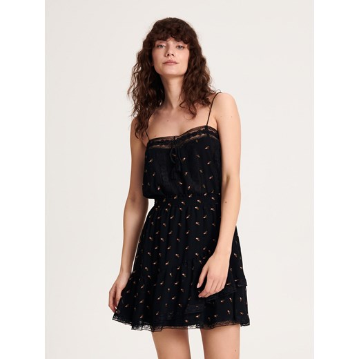 Spódnica Reserved mini tkaninowa 