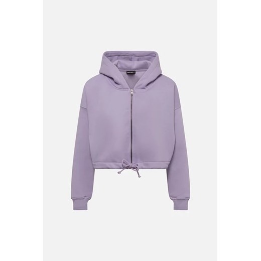 TALLY WEIJL Bluza rozpinana z kapturem - Fioletowy - Kobieta - L (L) Tally Weijl S (S) okazyjna cena Halfprice