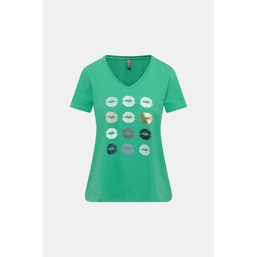 CULTURE T-shirt - Zielony - Kobieta - 2XL(2XL) Culture M (M) okazyjna cena Halfprice