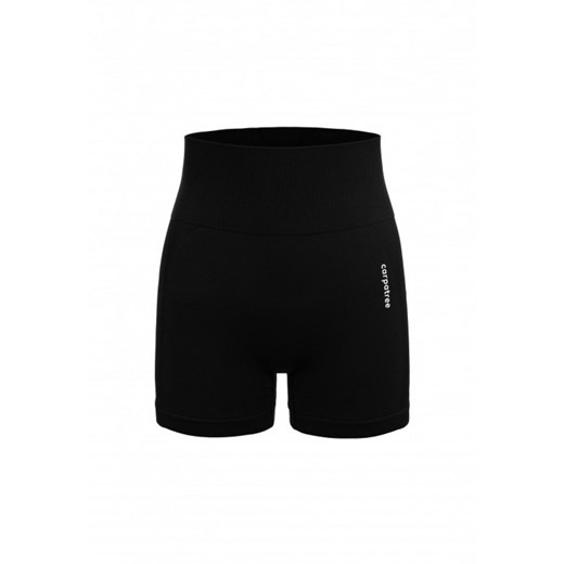 Damskie legginsy krótkie treningowe Carpatree Allure Seamless Shorts - czarne ze sklepu Sportstylestory.com w kategorii Szorty - zdjęcie 157148549