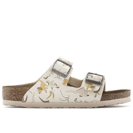 Klapki Birkenstock Arizona Kids 1024315 - beżowe ze sklepu streetstyle24.pl w kategorii Klapki dziecięce - zdjęcie 157152079