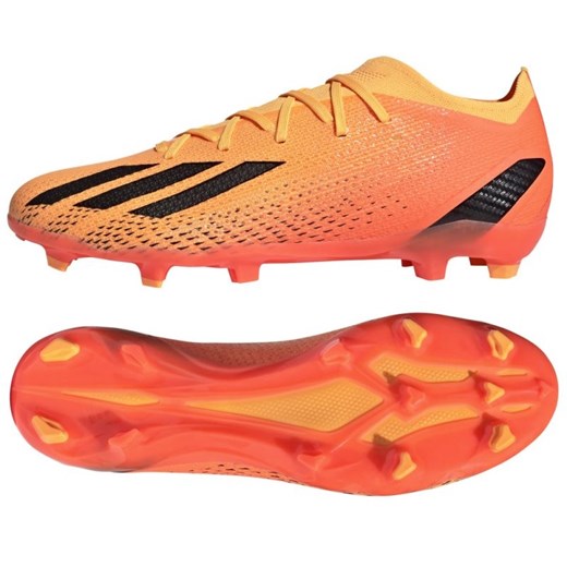 Buty piłkarskie adidas X Speedportal.2 Fg M GV9562 pomarańczowe pomarańcze i czerwienie ze sklepu ButyModne.pl w kategorii Buty sportowe męskie - zdjęcie 157152447