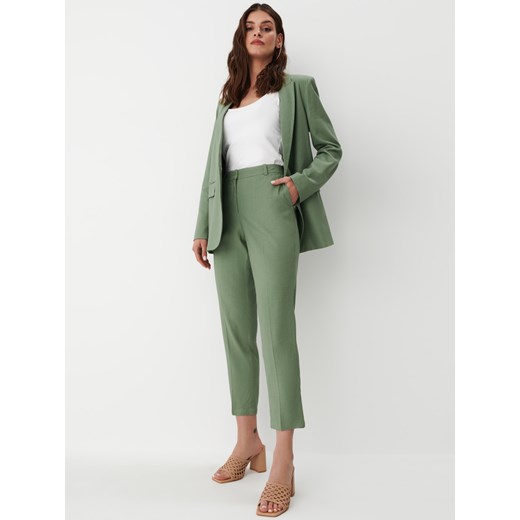 Mohito - Cygaretki z lnem - Khaki Mohito 34 Mohito