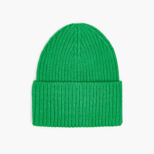 Cropp - Zielona czapka beanie - Zielony Cropp Uniwersalny Cropp okazja