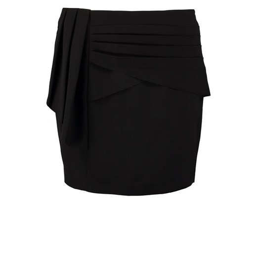 Morgan JITA Spódnica mini noir zalando czarny abstrakcyjne wzory