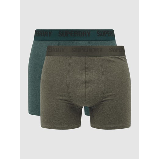 Obcisłe bokserki z dodatkiem streczu w zestawie 2 szt. Superdry XL Peek&Cloppenburg