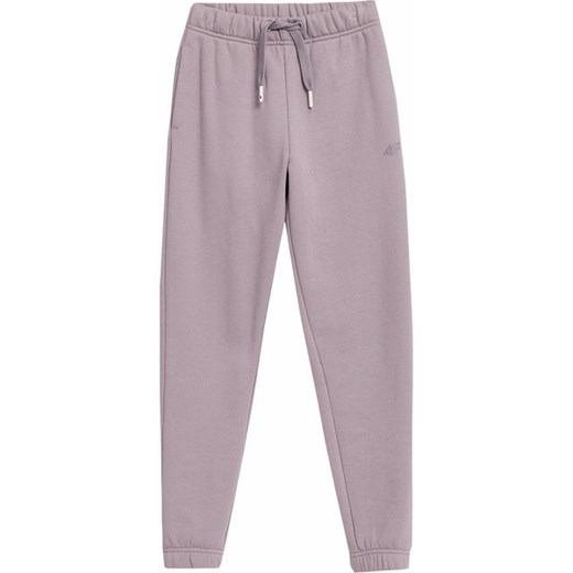 Spodnie dresowe dziewczęce 4FJSS23TTROF334 4F ze sklepu SPORT-SHOP.pl w kategorii Spodnie dziewczęce - zdjęcie 157232537