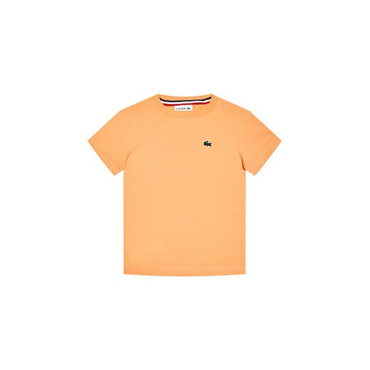 Lacoste T-Shirt TJ1442 Pomarańczowy Regular Fit Lacoste 14Y MODIVO