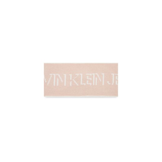 Calvin Klein Jeans Opaska materiałowa Shadow Logo Headband K60K608366 Różowy uniwersalny MODIVO