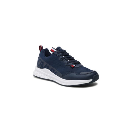 Tommy Hilfiger Sneakersy Low Cute Lace-Up Sneaker T3B4-31100-1171 S Granatowy Tommy Hilfiger 37 MODIVO