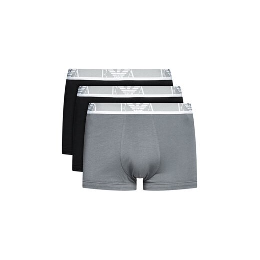 Emporio Armani Underwear Komplet 3 par bokserek 111357 1P715 99720 Czarny L promocja MODIVO
