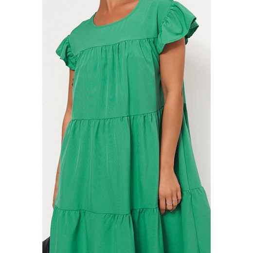 Sukienka MERANDA GREEN 3XL okazja Ivet Shop