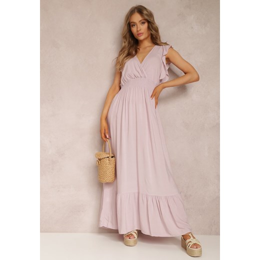 Jasnofioletowa Sukienka Filades ze sklepu Renee odzież w kategorii Sukienki - zdjęcie 157267449