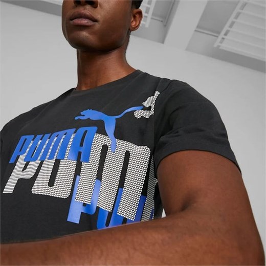 Koszulka męska ESS+ Logo Power Tee Puma Puma S okazja SPORT-SHOP.pl