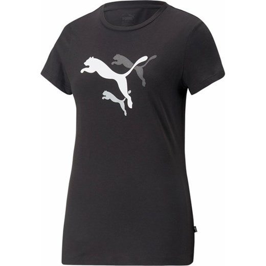 Koszulka damska ESS+ LOGO Power Tee Puma ze sklepu SPORT-SHOP.pl w kategorii Bluzki damskie - zdjęcie 157268867