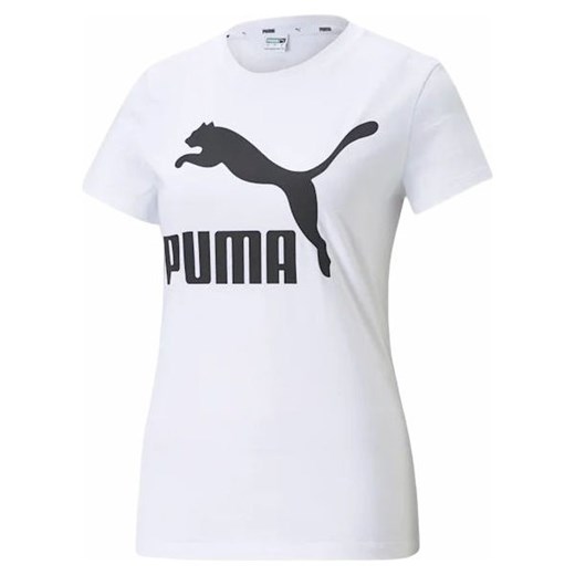 Koszulka damska Classics Logo Tee Puma ze sklepu SPORT-SHOP.pl w kategorii Bluzki damskie - zdjęcie 157269078