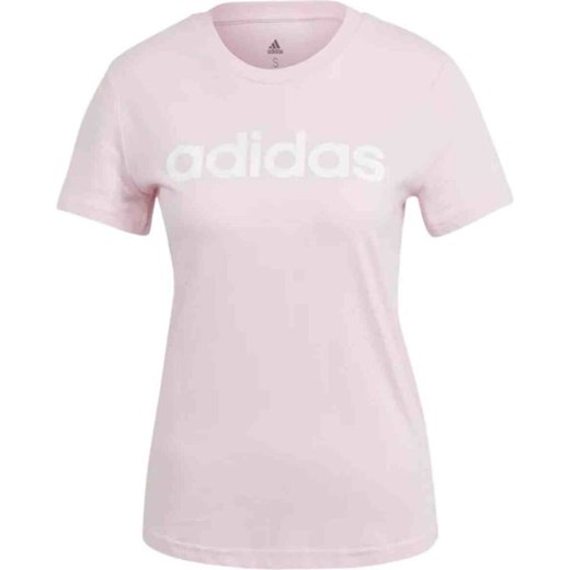 Koszulka damska Loungwear Essentials Slim Logo Adidas ze sklepu SPORT-SHOP.pl w kategorii Bluzki damskie - zdjęcie 157269147