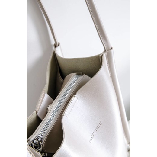 TOREBKA MINI SHOPPERKA- PERŁOWA Olika uniwersalny olika.com.pl