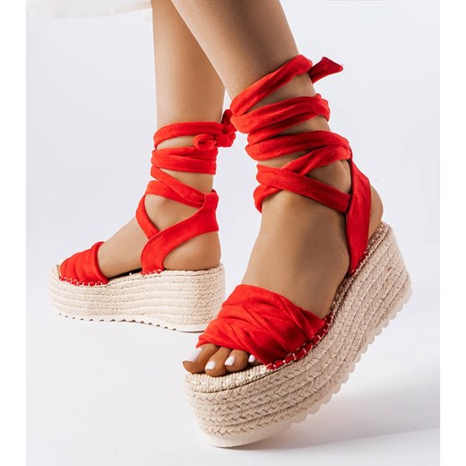 Sandały damskie Seastar z klamrą eleganckie z tkaniny 