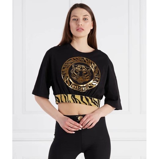 Just Cavalli T-shirt | Cropped Fit Just Cavalli 40 Gomez Fashion Store okazyjna cena