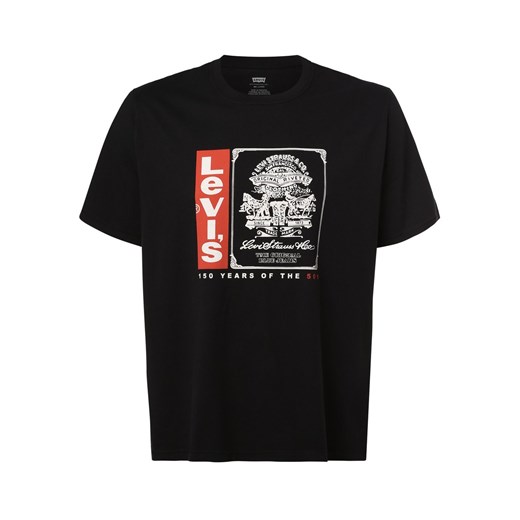 Levi's T-shirt męski Mężczyźni Bawełna antracytowy nadruk ze sklepu vangraaf w kategorii T-shirty męskie - zdjęcie 157288666