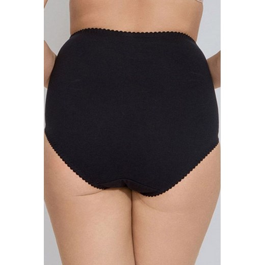 Bawełniane czarne figi z wyższym stanem Aga, Kolor czarny, Rozmiar L, Mitex ze sklepu Intymna w kategorii Majtki damskie - zdjęcie 157289605