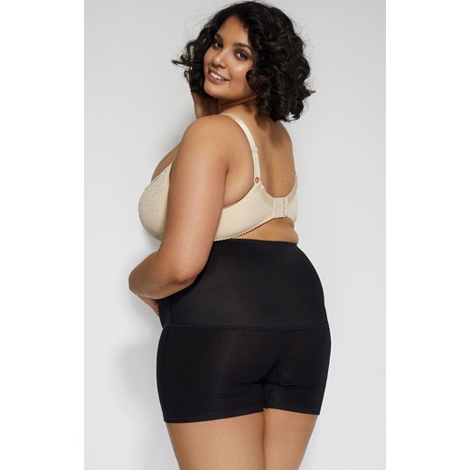 Figi z nogawkami w kolorze czarnym Iga Plus, Kolor czarny, Rozmiar L, Mitex ze sklepu Intymna w kategorii Bielizna wyszczuplająca - zdjęcie 157289647