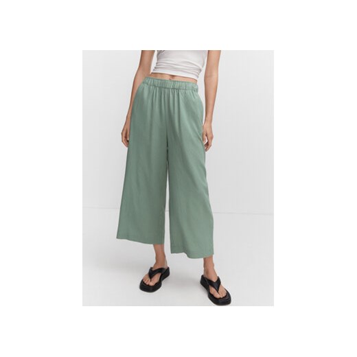 Mango Kuloty Linovis 47068629 Zielony Relaxed Fit Mango XXS MODIVO