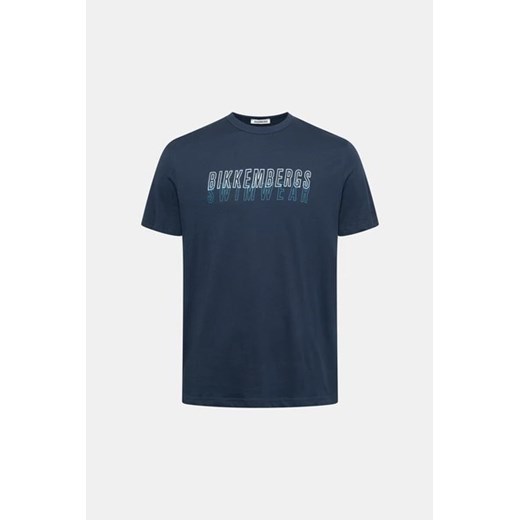 BIKKEMBERGS T-shirt - Granatowy - Mężczyzna - 2XL(2XL) XL (XL) okazja Halfprice