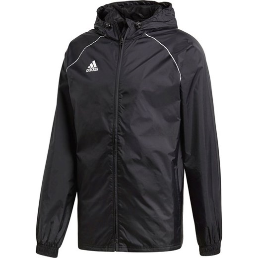 Kurtka przeciwdeszczowa męska Core 18 Rain Adidas M okazyjna cena SPORT-SHOP.pl