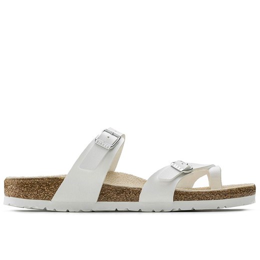 Klapki damskie Birkenstock Mayari 71053 - białe ze sklepu streetstyle24.pl w kategorii Klapki damskie - zdjęcie 157313579