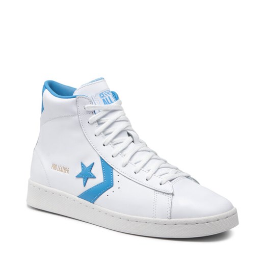 Sneakersy Converse Pro Leather Mid 166813C White/Coast Blue/White Converse 45 eobuwie.pl okazyjna cena