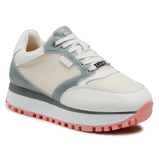 Sneakersy GOE HH2N4008 White/Blue Goe 38 okazja eobuwie.pl